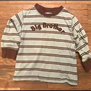 Gymboree “Big Brother” Long Sleeved Tee